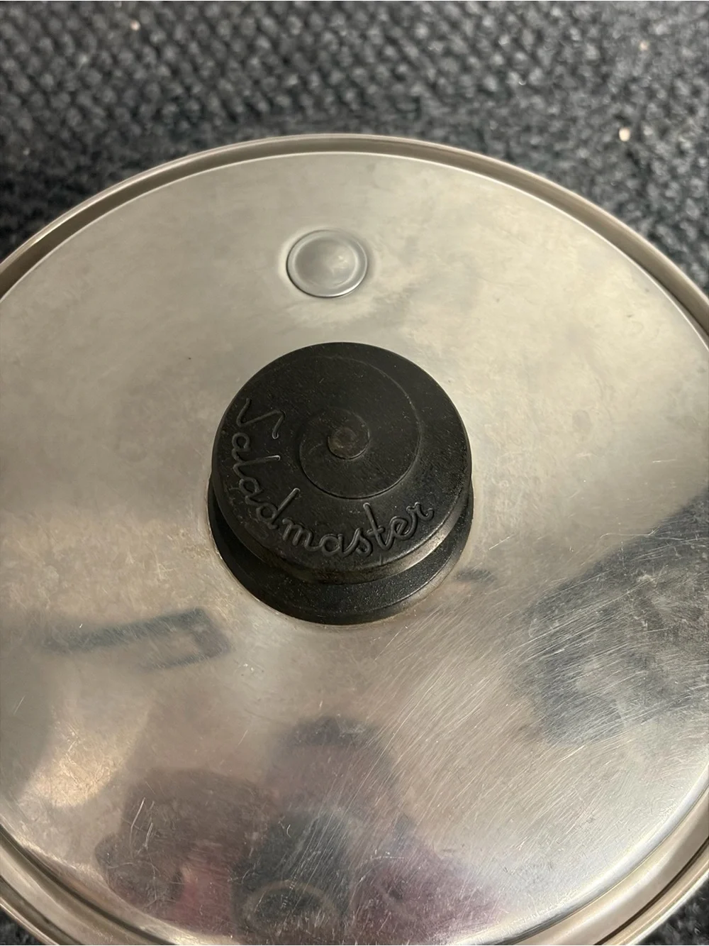 Saladmaster system 7 Steamer Insert Pan Vapo Lid Stainless Steel 9”